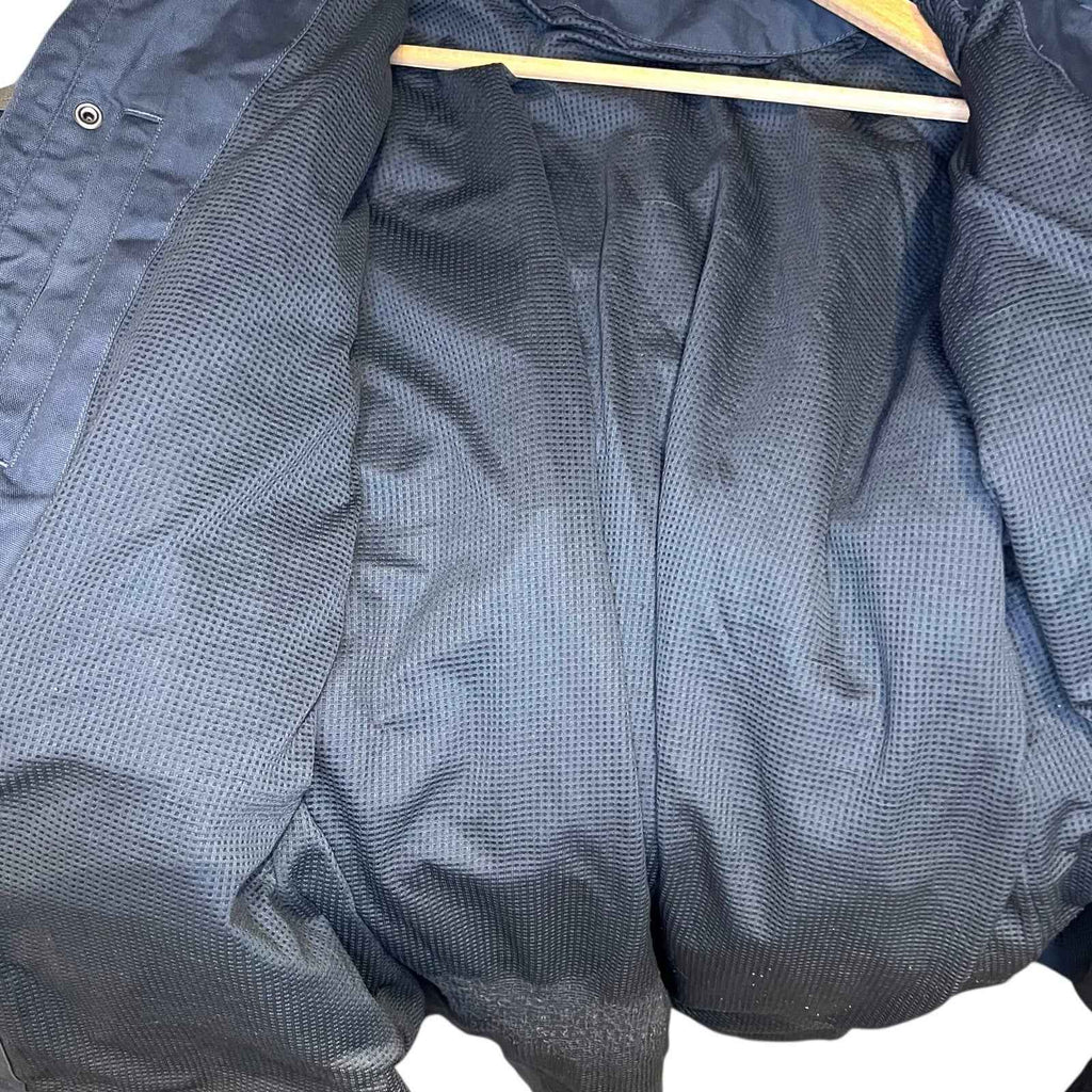 Modern Y2K Adidas Jacket Coat Dark Grey with Embroidered Bayer Leverkusen Logo