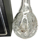 Edinburgh International Crystal Cut Decanter & Stopper Facet Neck Boxed