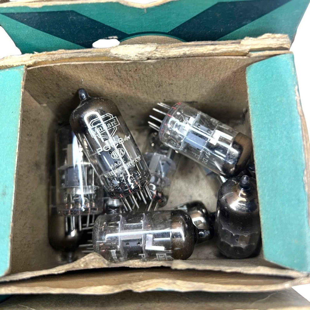 Bundle 129 x Valve Tubes - Mullard Mazda 30C 30P12 PL82 EF184 PCL83 PCC89 PL81