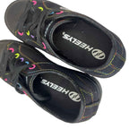 Heelys Classic X2 Shoes Black Rainbow Colours UK 13 Good Condition