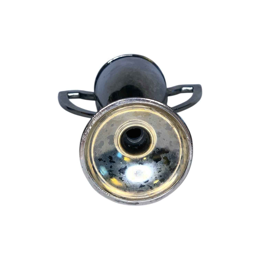 Vintage Silver Plated Trophy Cup Table Lighter Twin Handles Barware Decor