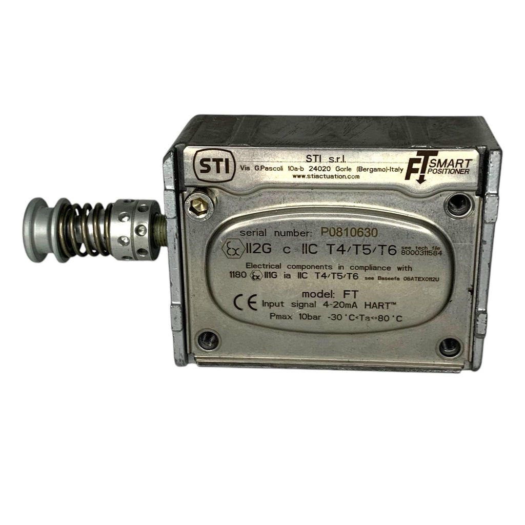 STI Actuation FT Smart Positioner T4 T5 T6 4-20mA HART Pmax 10 Bar