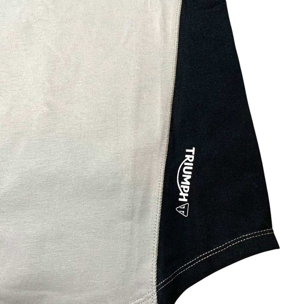 Triumph Ladies Base Layer Top XS Cool Down Tech Grey Black Short Sleeve BNWT