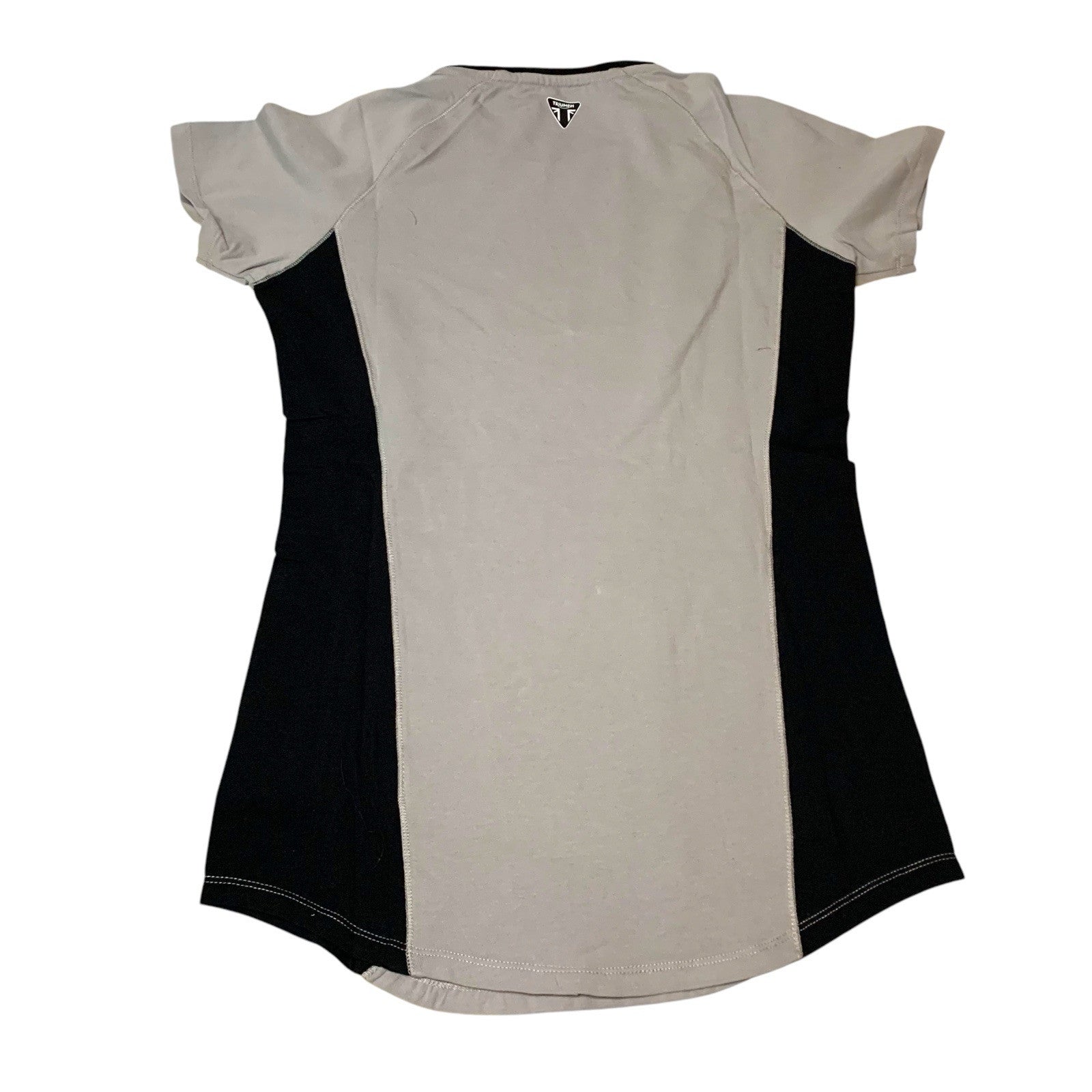 Triumph Ladies Base Layer Top XS Cool Down Tech Grey Black Short Sleeve BNWT