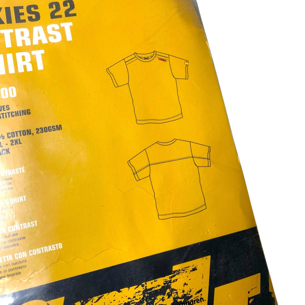 Dickies 22 Range Contrast Workwear T-Shirt Black Size S