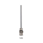 1.5" Blunt Stainless Steel Tip Syringe Needle Cap Oil Glue Ink Dispensing Liquid Glue Syringe Tips by TheVoyageBird