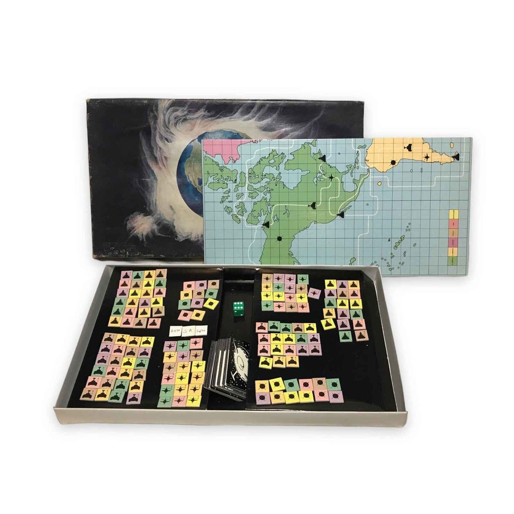 1977 Armageddon War Board Game by Everon - Rare Vintage Strategy Game
