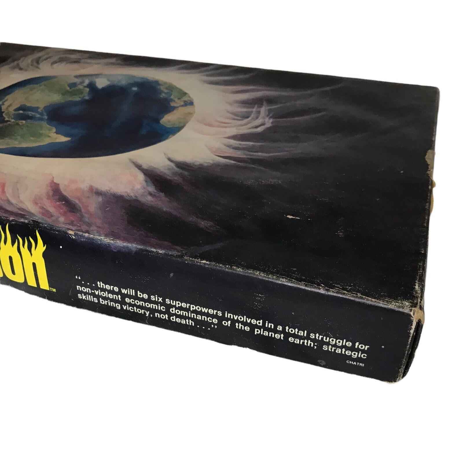 1977 Armageddon War Board Game by Everon - Rare Vintage Strategy Game