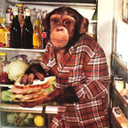 1980 Vintage PG Tips Chimp Poster | Ada "Choppers" | Pace Minerva Advertising Posters by TheVoyageBird