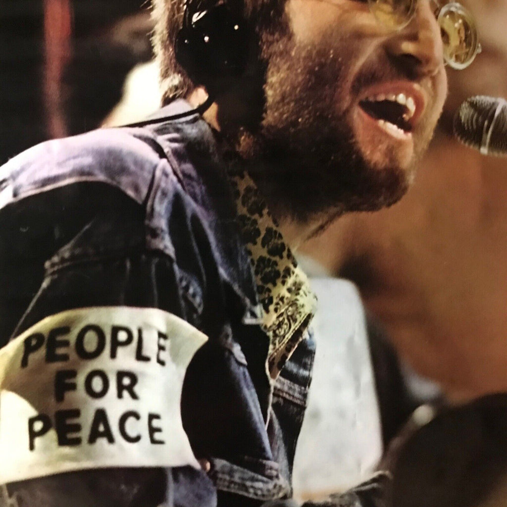 1980s John Lennon Memorial Pin-Up Poster - Original by Pace Minerva No 88 - RARE Band Posters by TheVoyageBird