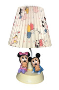 Walt Disney Baby Mickey and Minnie Mouse Nursery Lamp Night Light Shade 1984 Other Contemporary Disney by TheVoyageBird