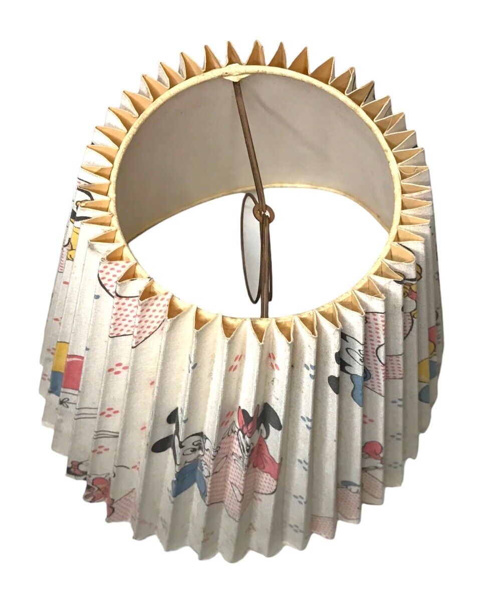 Walt Disney Baby Mickey and Minnie Mouse Nursery Lamp Night Light Shade 1984 Other Contemporary Disney by TheVoyageBird