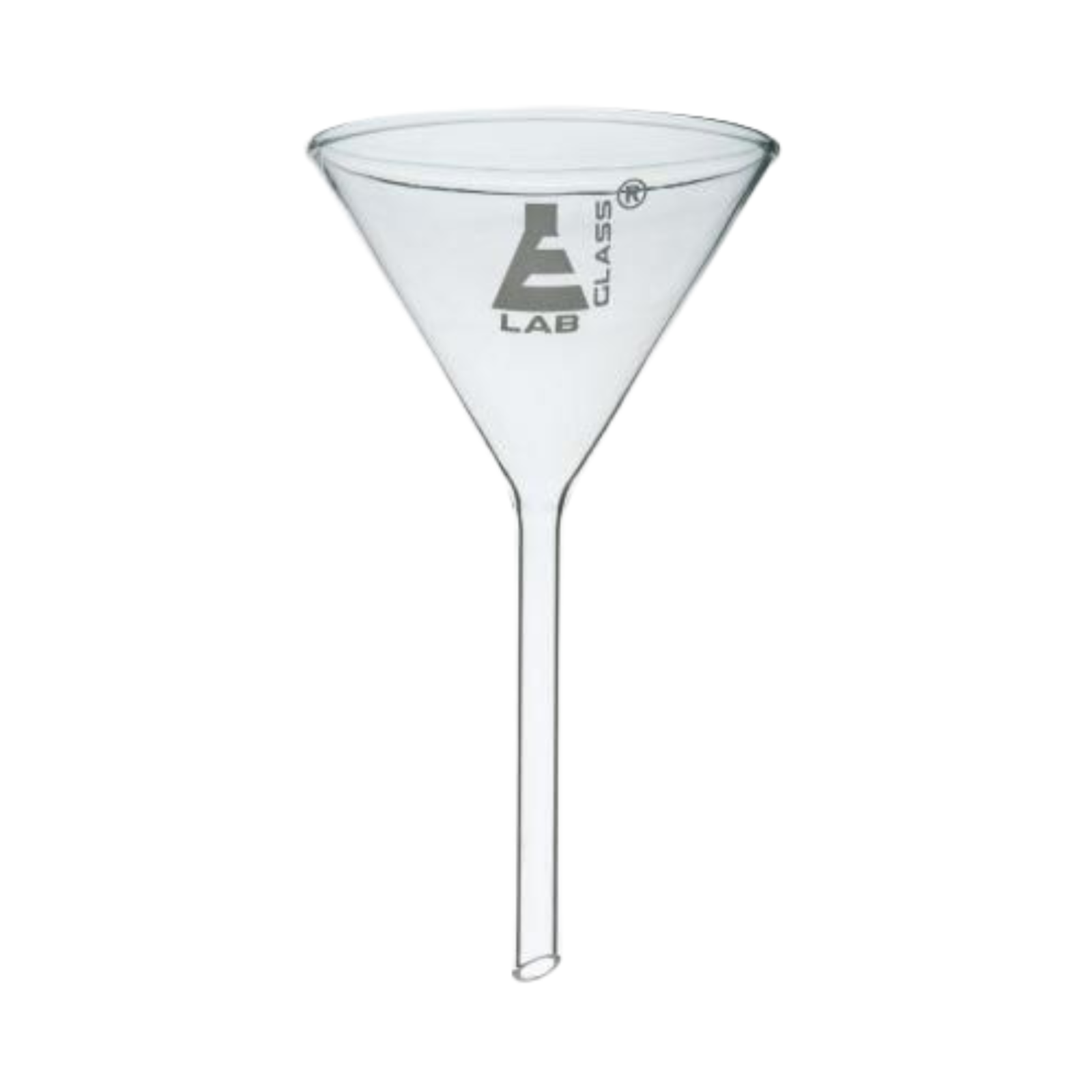 Glass Funnel, High Quality Borosilicate 3.3 Lab Glass | Short Stem | 100mm OD Funnels by TheVoyageBird