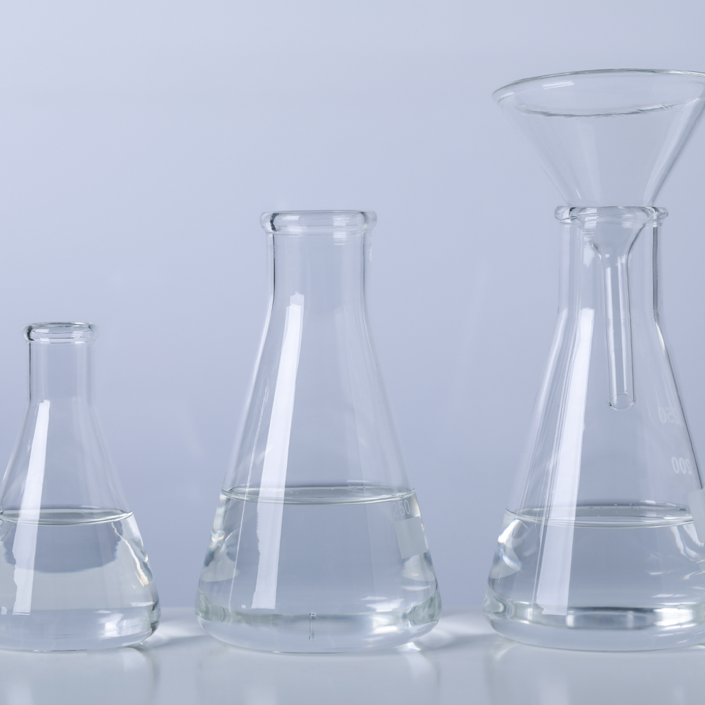 Glass Funnel, High Quality Borosilicate 3.3 Lab Glass | Short Stem | 100mm OD Funnels by TheVoyageBird