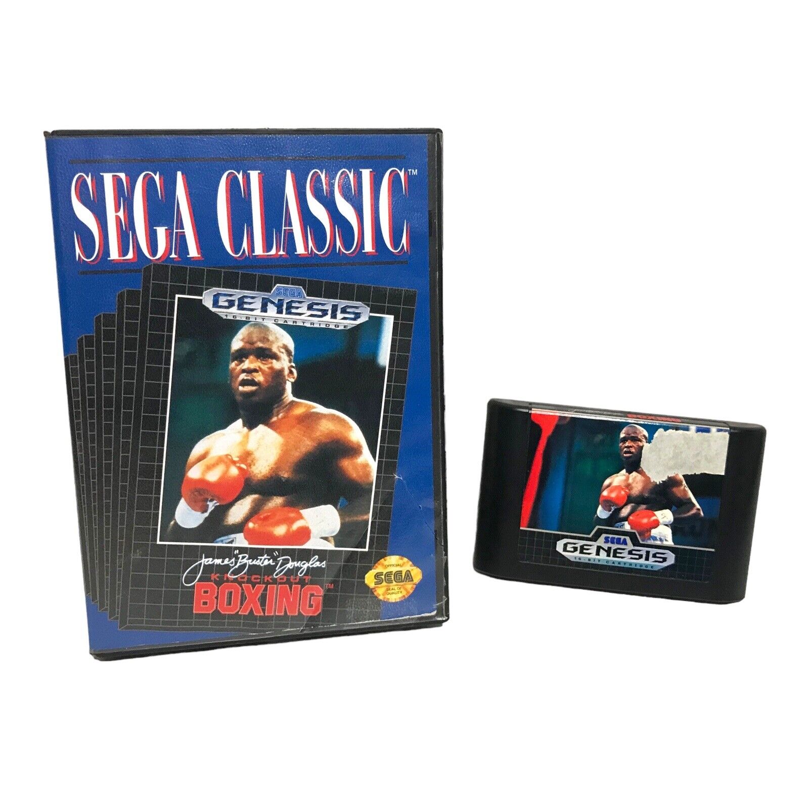 James Buster Douglas Knockout Boxing Game Sega Classics Genesis Video Games by TheVoyageBird