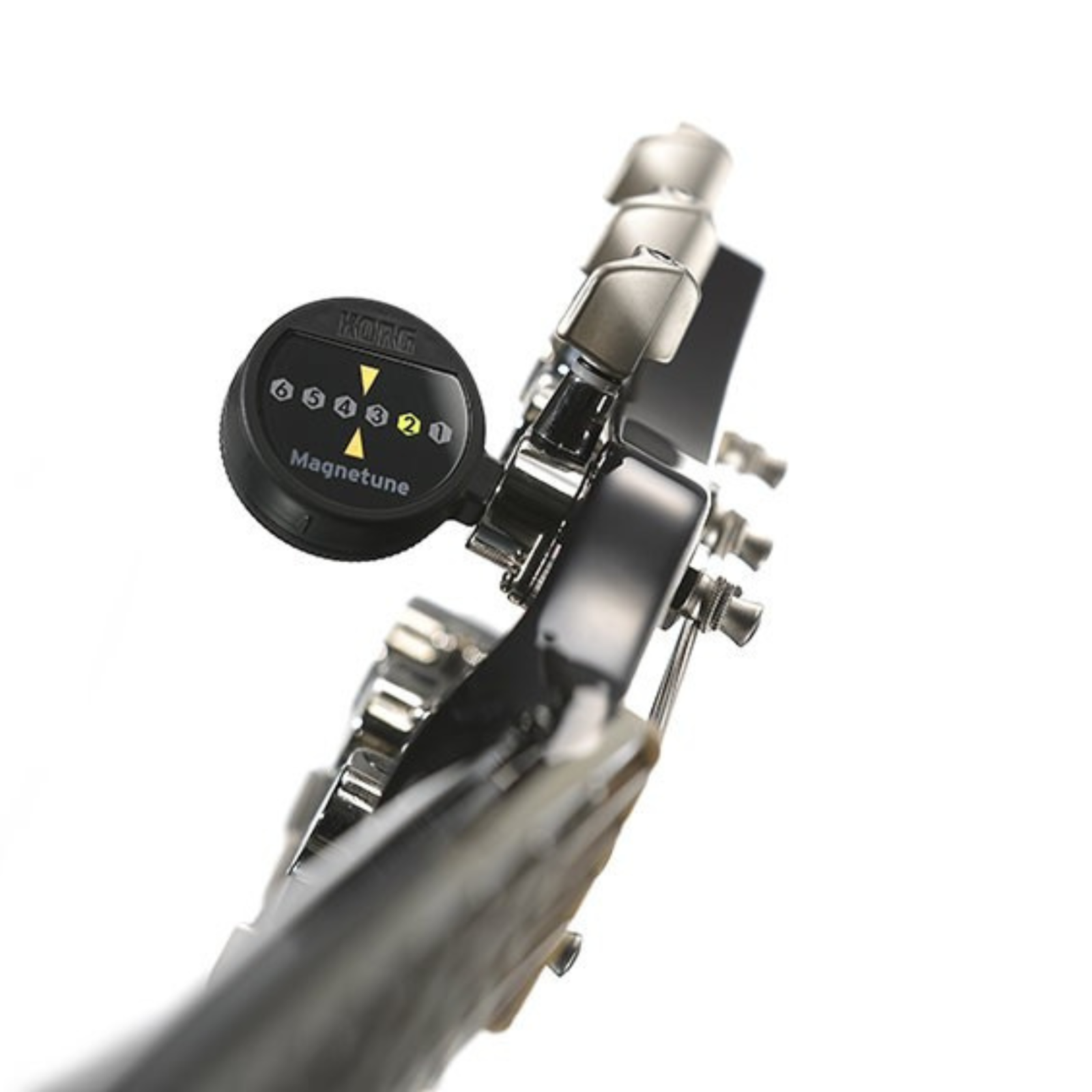 Korg MG-1 Magnetune Compact Guitar Tuner with 360° Rotating Magnet & LED Display Tuners by TheVoyageBird