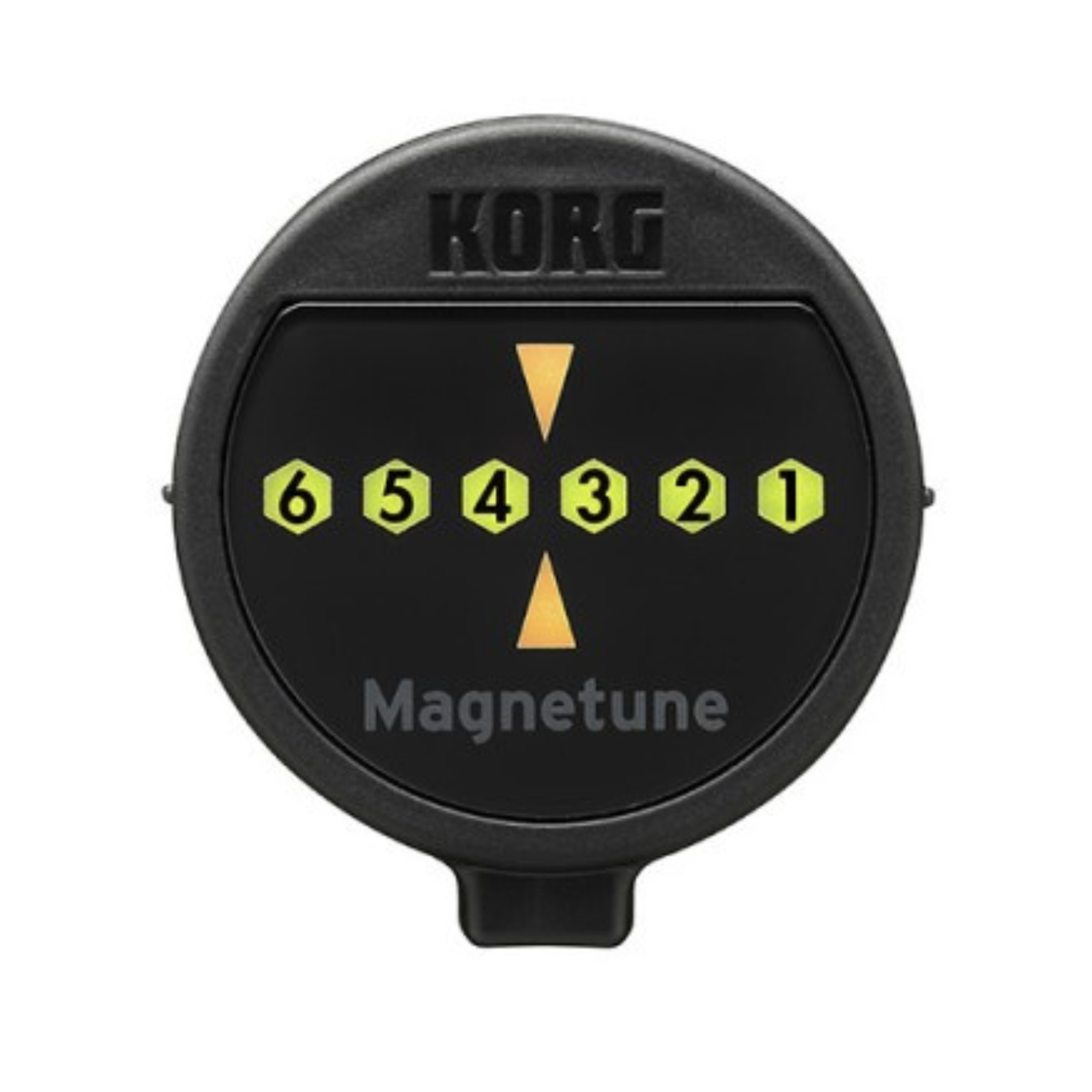 Korg MG-1 Magnetune Compact Guitar Tuner with 360° Rotating Magnet & LED Display Tuners by TheVoyageBird