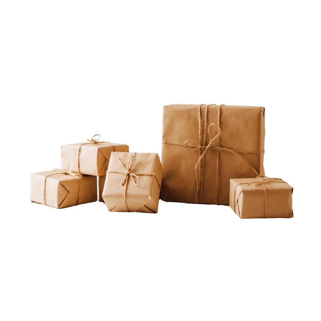 Kraft Eco Friendly Recyclable Wrapping Paper Rolls Brown Gift Wrap 5, 10, or 25m Wrapping Paper by TheVoyageBird