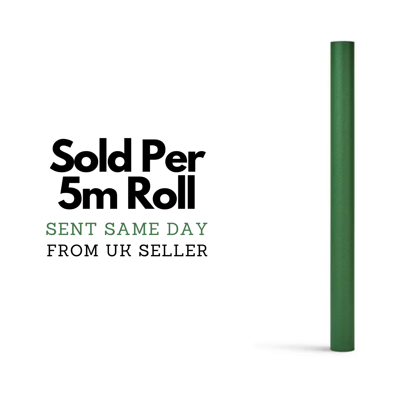 Kraft Eco Friendly Recyclable Wrapping Paper Rolls Green Gift Wrap 5, 10, or 25m Wrapping Paper by TheVoyageBird