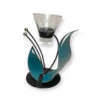 Lesser & Pavey Pawlowski Collection Tea Light Candle Holder Metal Abstract