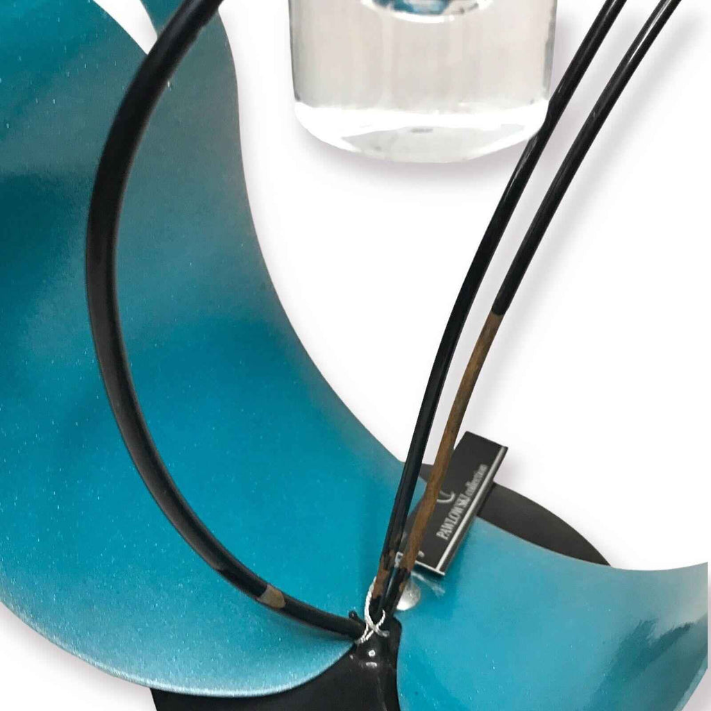 Lesser & Pavey Pawlowski Collection Tea Light Candle Holder Metal Abstract