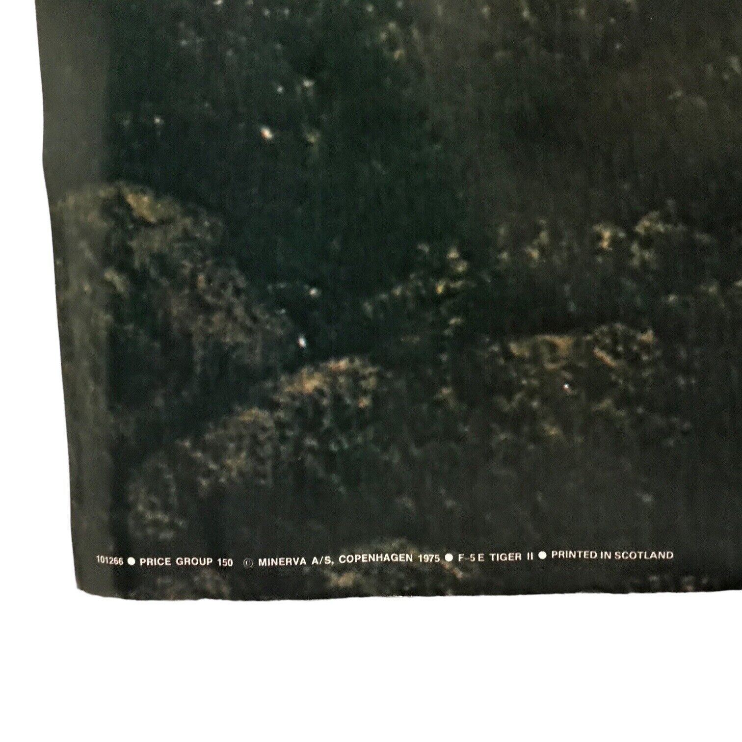 Original 1975 F-5E Tiger II Fighter Jet Poster Air Force by Pace Minerva RARE Photos/ Prints by TheVoyageBird