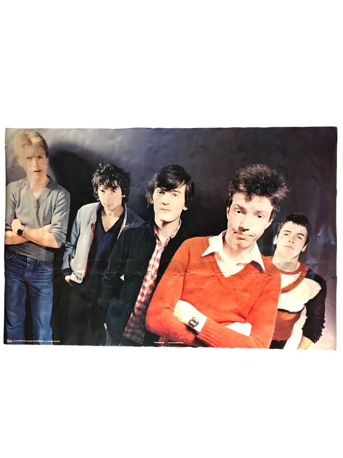 Original Vintage The Undertones Poster 1979 Pace International Rare No. 99 Posters by TheVoyageBird