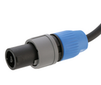 PA Loud Speaker Lead Locking SPK to 6.35mm 1/4 Female Jack | Low Loss PRO HQ 10m Cables, Leads & Connectors by TheVoyageBird