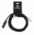 PA Loud Speaker Lead Locking SPK to 6.35mm 1/4 Female Jack | Low Loss PRO HQ 3m Cables, Leads & Connectors by TheVoyageBird