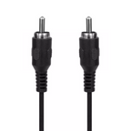 RCA Cable Male to Male 3m Plug Phono Lead Composite AV Audio Video PC TV CCTV Audio Cables & Adapters by TheVoyageBird