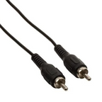 RCA Cable Male to Male 3m Plug Phono Lead Composite AV Audio Video PC TV CCTV Audio Cables & Adapters by TheVoyageBird