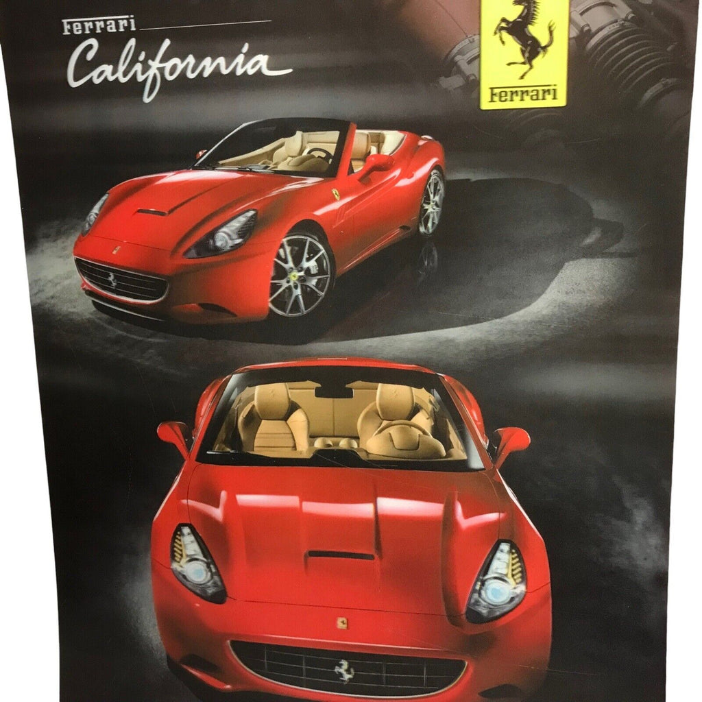 Rare Ferrari California Lenticular 3D Poster, Official Pyramid 2011 Out Of Print Automobilia by TheVoyageBird