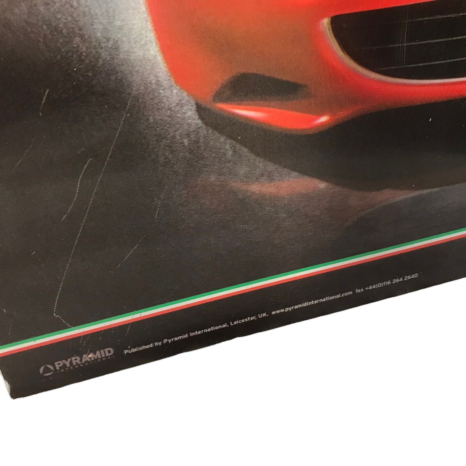 Rare Ferrari California Lenticular 3D Poster, Official Pyramid 2011 Out Of Print Automobilia by TheVoyageBird