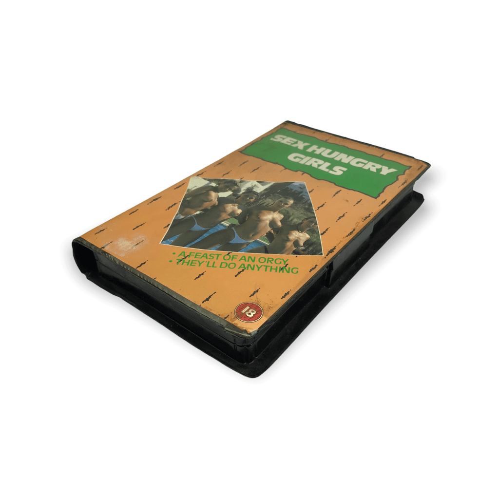 Rare! Sex Hungry Girls VHS Adult Movie - Vintage Classic Erotic Smut Ex Rental