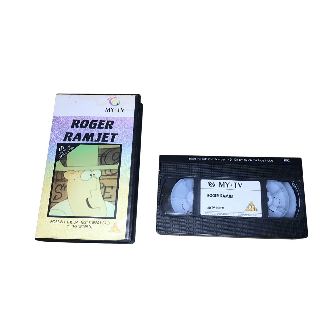 Roger Ramjet - VHS Video Tape - The Daftest Superhero In The World! UK region.
