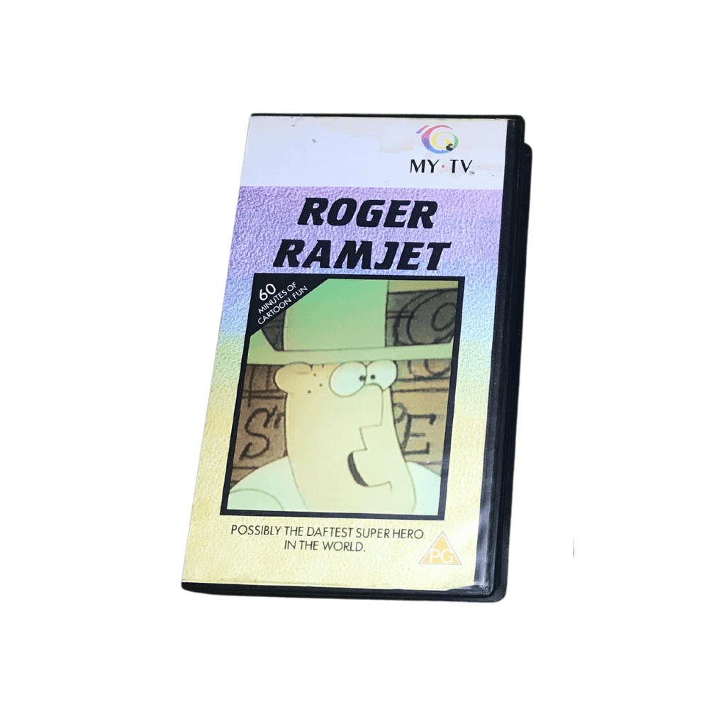 Roger Ramjet - VHS Video Tape - The Daftest Superhero In The World! UK region.