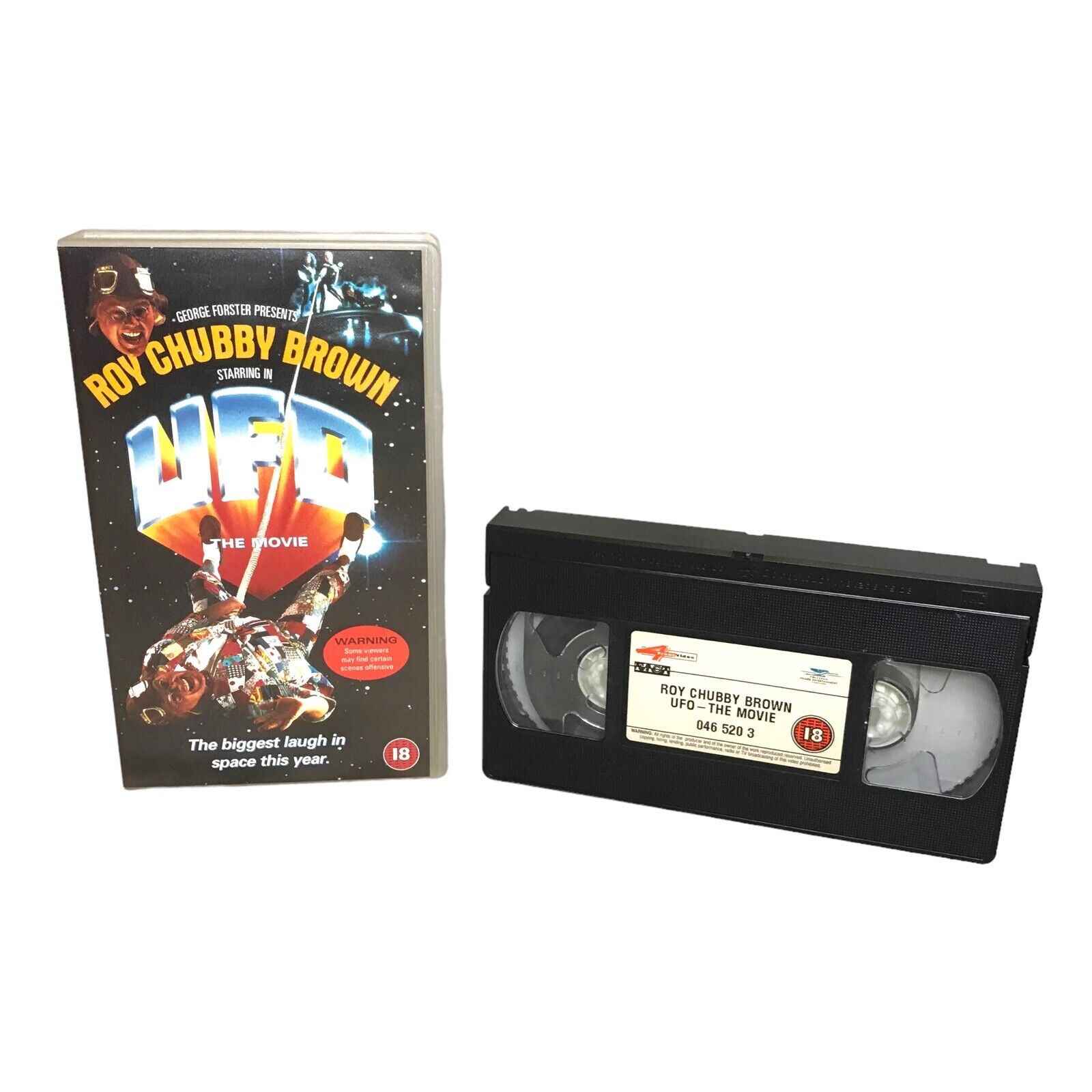 Roy Chubby Brown UFO The Movie VHS Video Tape (PAL)