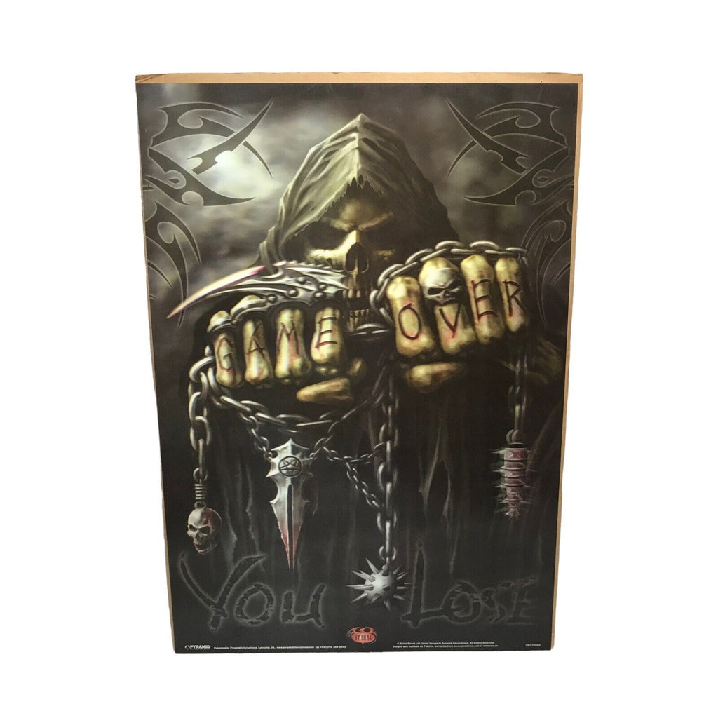 Spiral "Game Over" Reaper Poster Lenticular 3D - Official Pyramid International Art Prints by TheVoyageBird