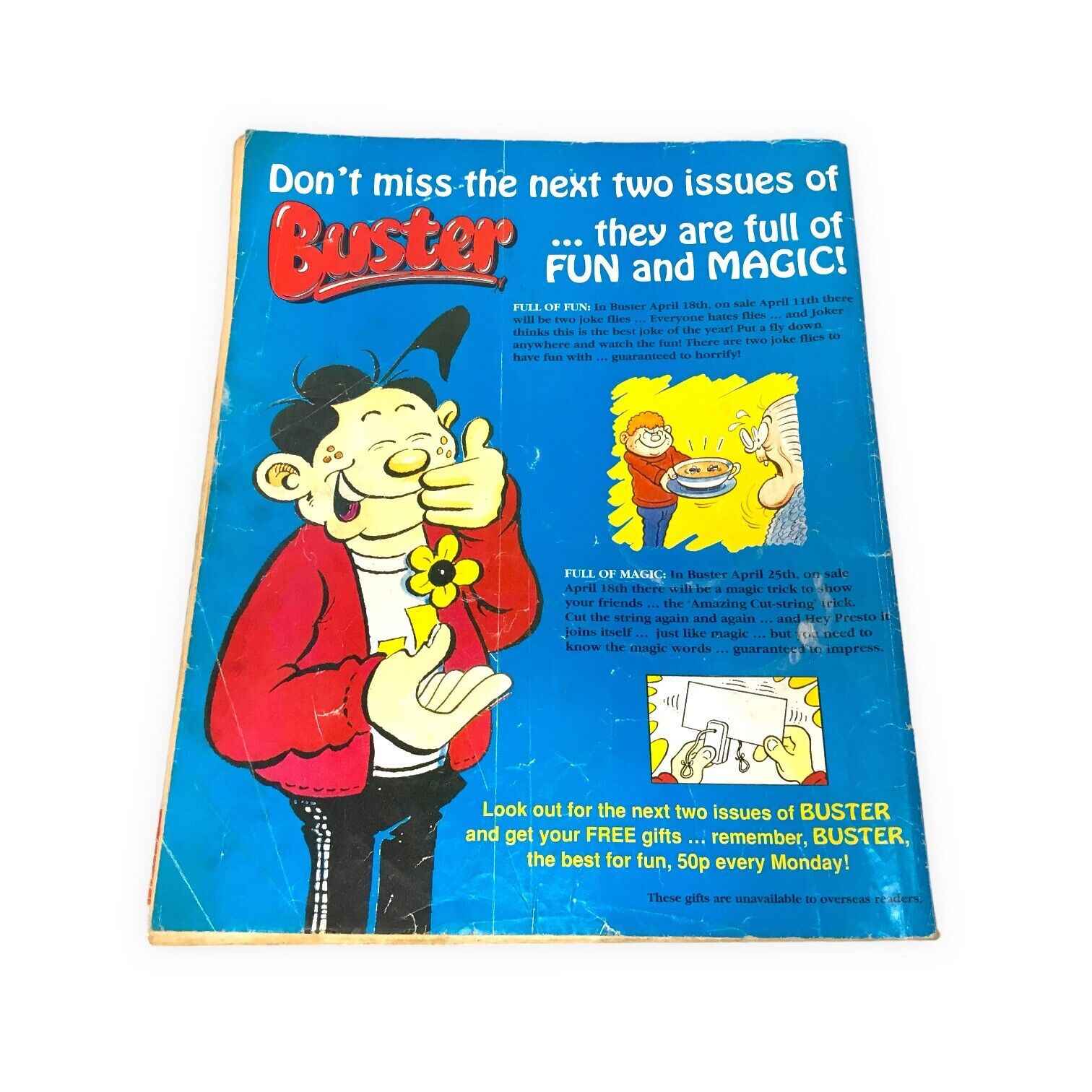 The Best of BUSTER Monthly Comic - May 1992, UK Paper Comic, Good Condition