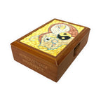 Unique Handmade Quilling Paper Art Pig on Wooden Box w/ Petrovietnam Insurance Handmade Crafts by TheVoyageBird