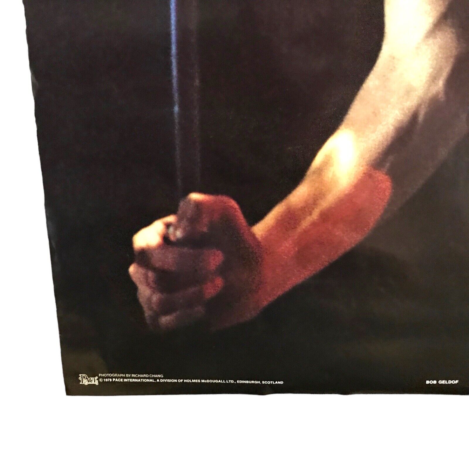 Vintage Bob Geldof Live Poster Original by Pace International Poster No. 85 1979 Posters by TheVoyageBird