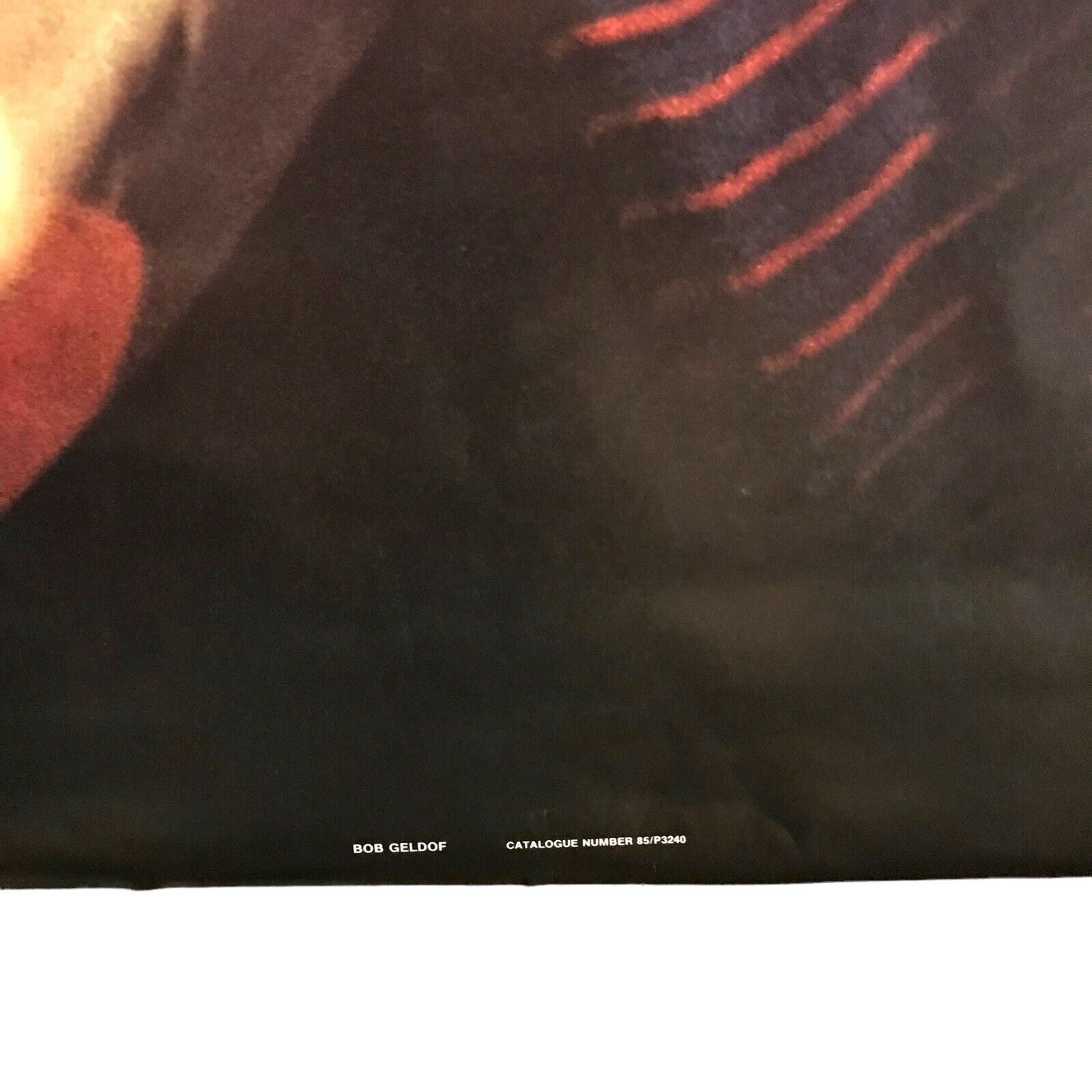 Vintage Bob Geldof Live Poster Original by Pace International Poster No. 85 1979 Posters by TheVoyageBird