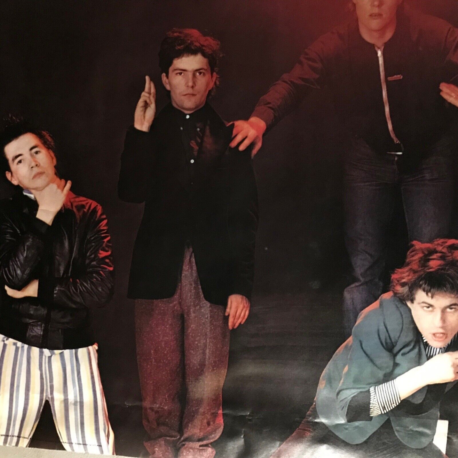 Vintage Boomtown Rats Poster ORIGINAL 1970s Pace International No. 35 Bob Geldof Posters by TheVoyageBird