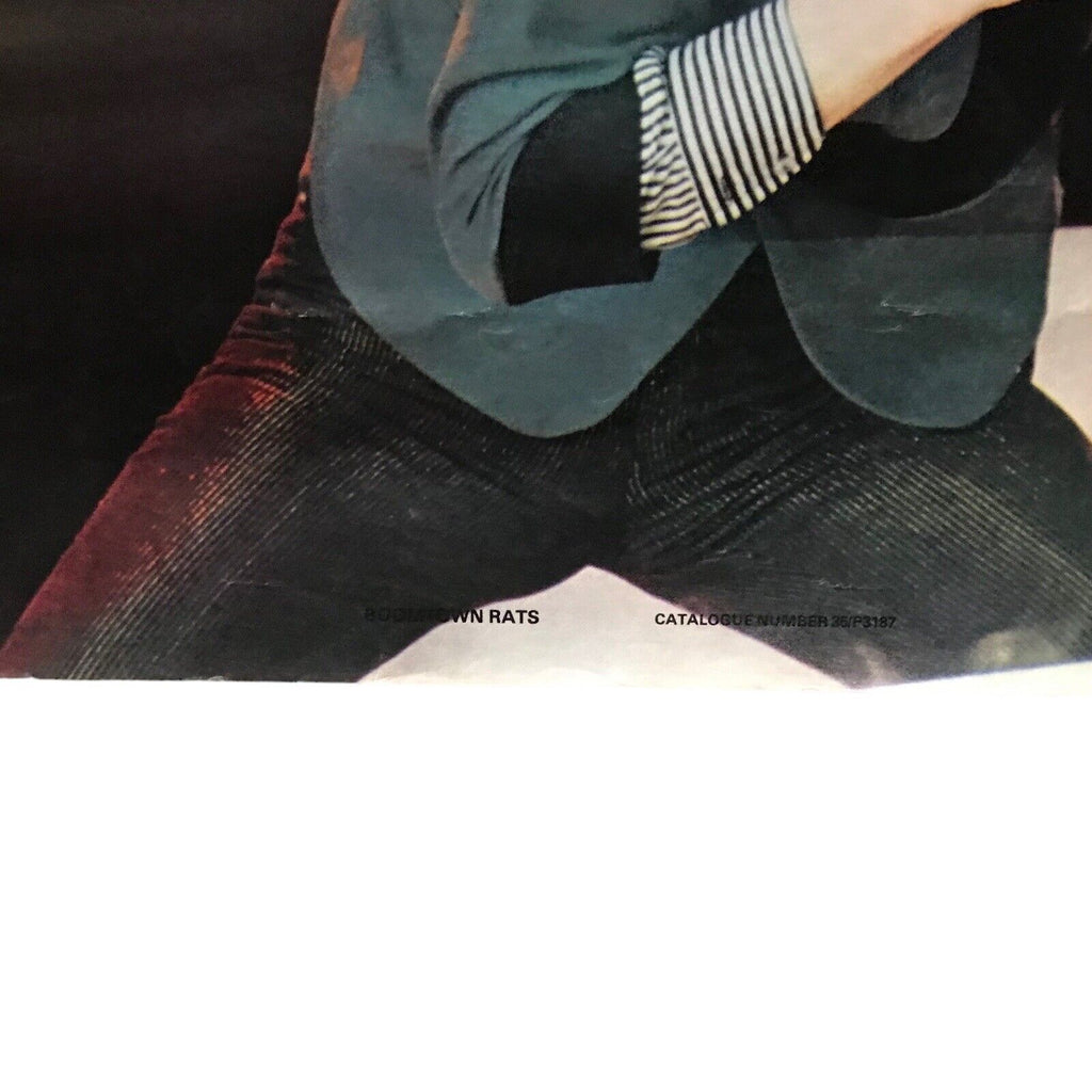 Vintage Boomtown Rats Poster ORIGINAL 1970s Pace International No. 35 Bob Geldof Posters by TheVoyageBird