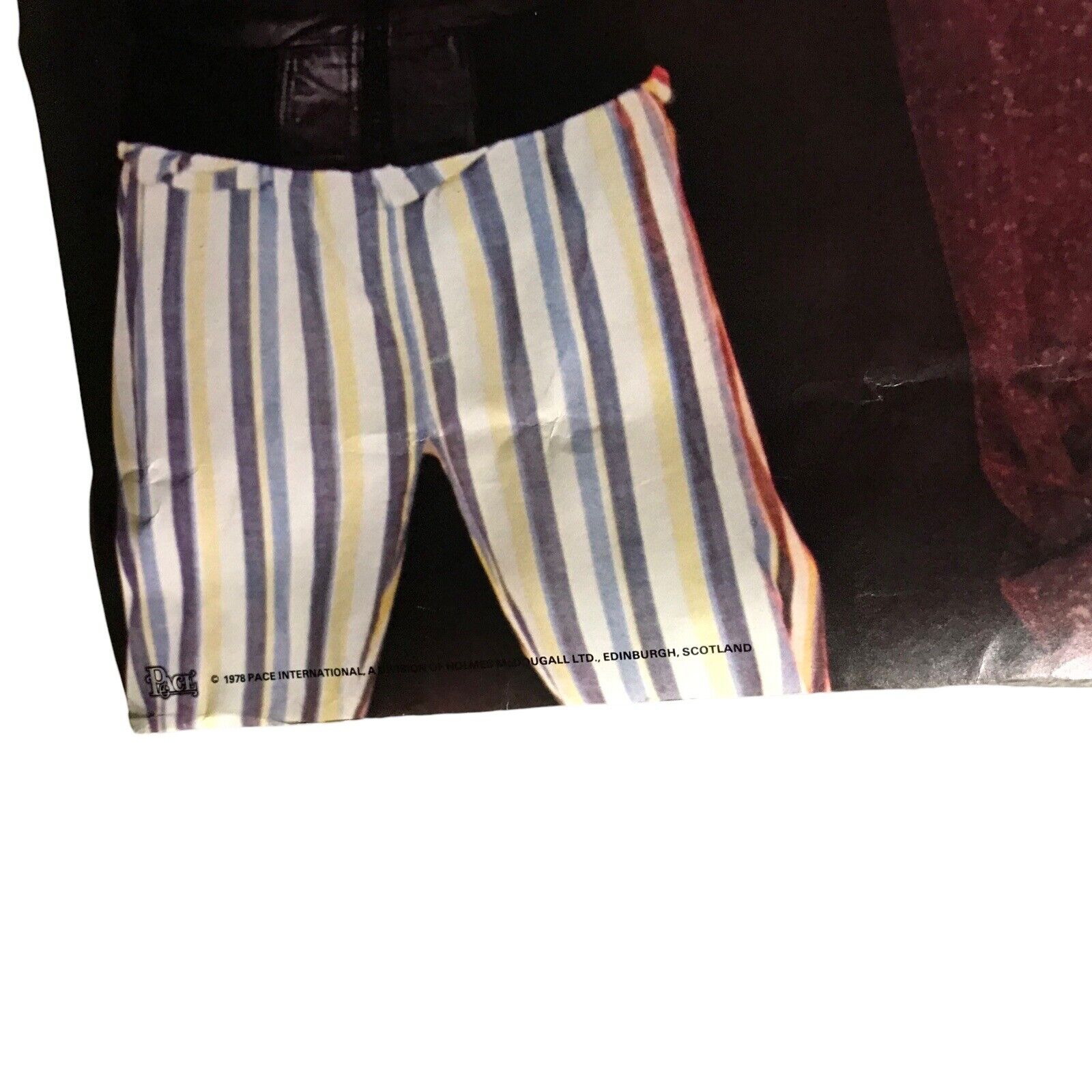 Vintage Boomtown Rats Poster ORIGINAL 1970s Pace International No. 35 Bob Geldof Posters by TheVoyageBird