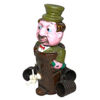 Vintage Character Pitcher Set w/ 3 Cups - Saki, Tea, Shots - Japanese Ceramics Decanters by TheVoyageBird