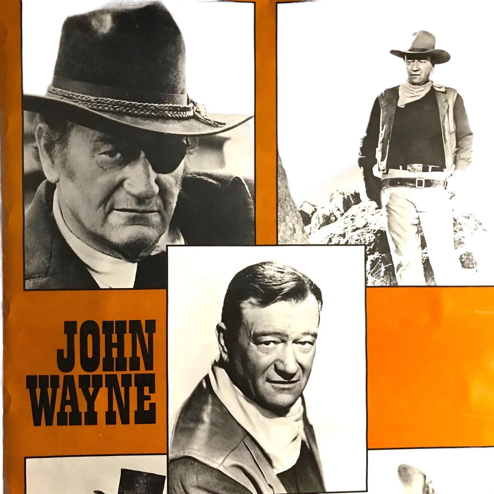 Vintage John Wayne Poster Original by Pace Minerva - Cat No. 80 - Super Rare! Other Film Memorabilia by TheVoyageBird