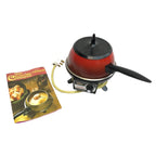 Vintage Oster Electric Fondue Set - RARE - 1960s 1970s Retro Red Kitchenware Vintage Kitchen Appliances by TheVoyageBird