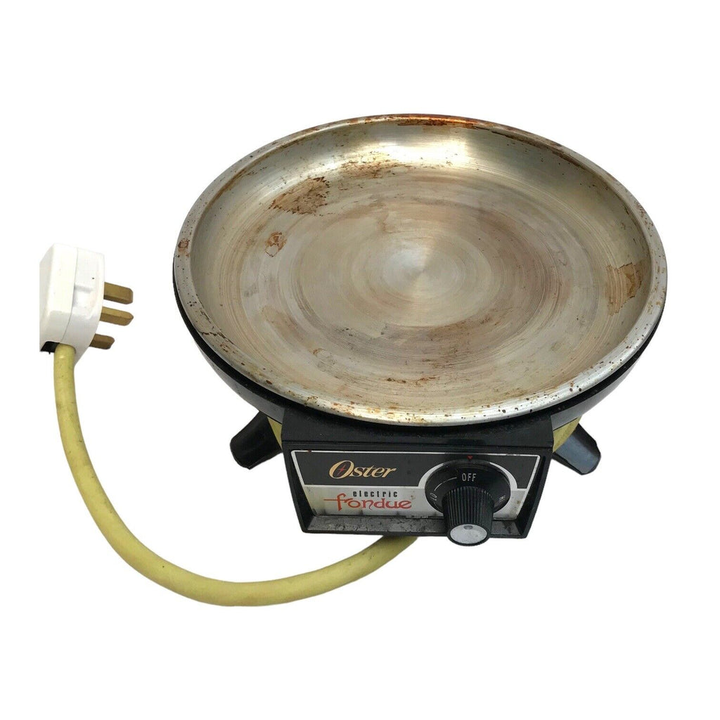 Vintage Oster Electric Fondue Set - RARE - 1960s 1970s Retro Red Kitchenware Vintage Kitchen Appliances by TheVoyageBird