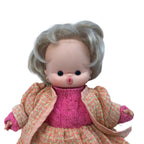 Vintage Unusual Thumbsucking Doll with Button Eyes & Outfit by Famosa Spain Vintage Dolls by TheVoyageBird